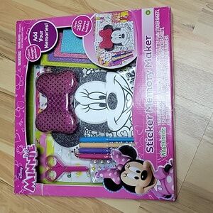 Disney Minnie Mouse Sticker Memory Maker‎ stickers over 250 pieces Brand New